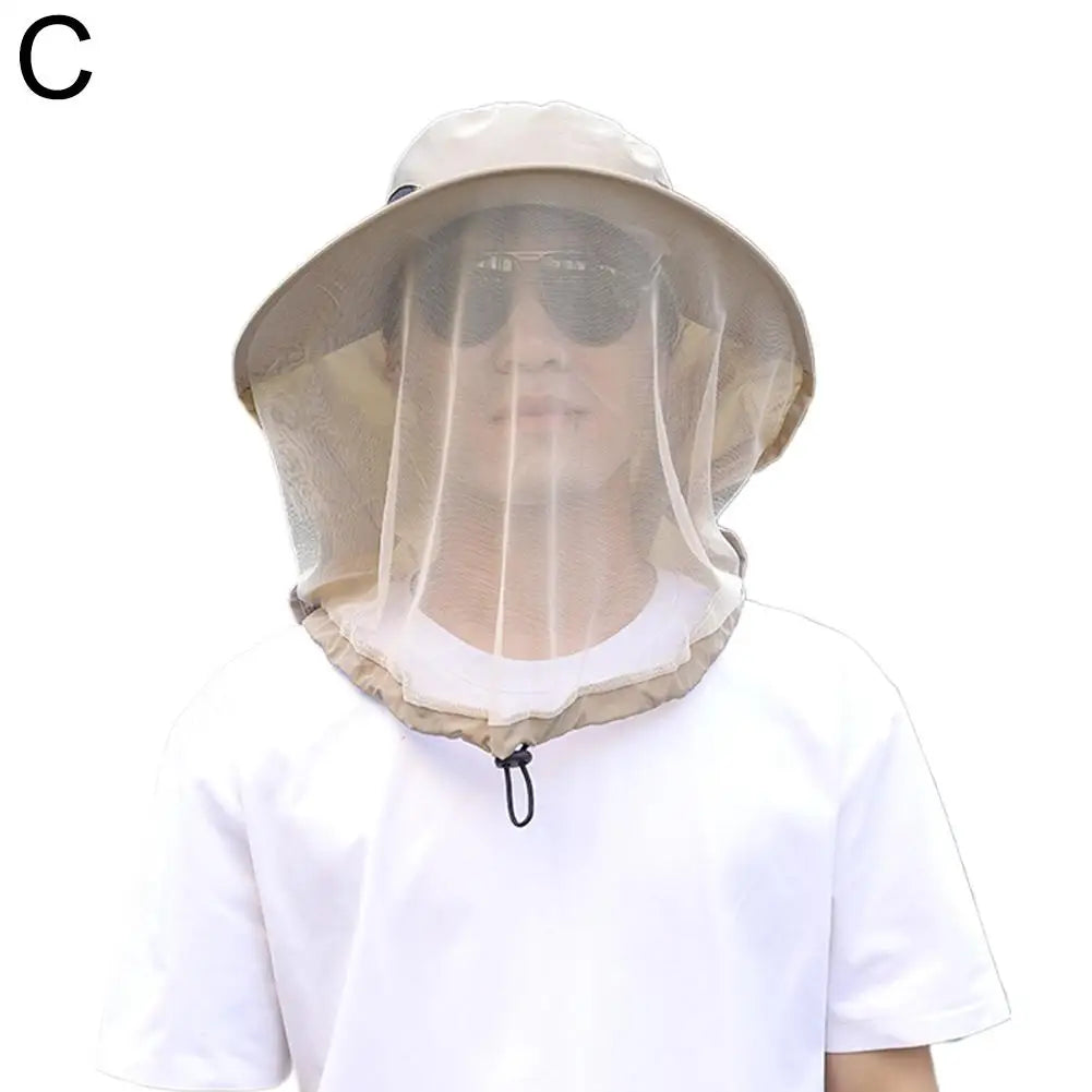 Faltbarer Mückenhut mit Netz – UV-Schutz, Insektenschutz, breite Krempe für Outdoor, Angeln & Camping