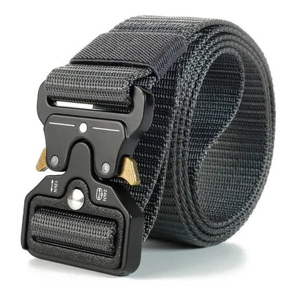 Taktischer Gürtel mit Schnellverschluss – Leicht, Robust & Verstellbar – Nylon Gürtel für Outdoor & Training