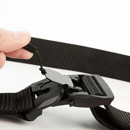 Taktischer Gürtel mit Magnet-Schnellverschluss – Elastisch, Robust & Unisex – Nylon Gürtel für Alltag & Outdoor