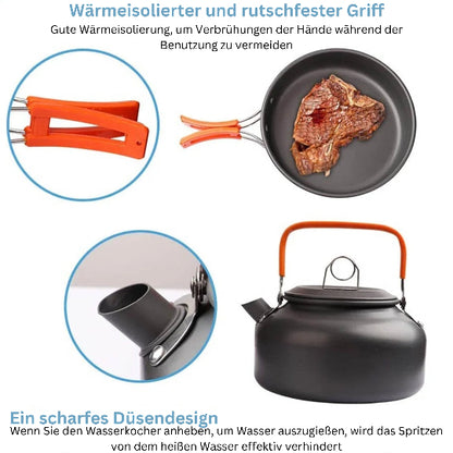 BergGlut Kochset – Inspiriert von den Bergen, gemacht für die Freiheit