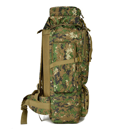 Camouflage Outdoor Rucksack 36–55L – Robust, wasserdicht & funktional