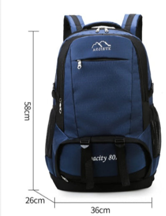 Outdoor Rucksack 60L – Groß, wasserdicht & komfortabel